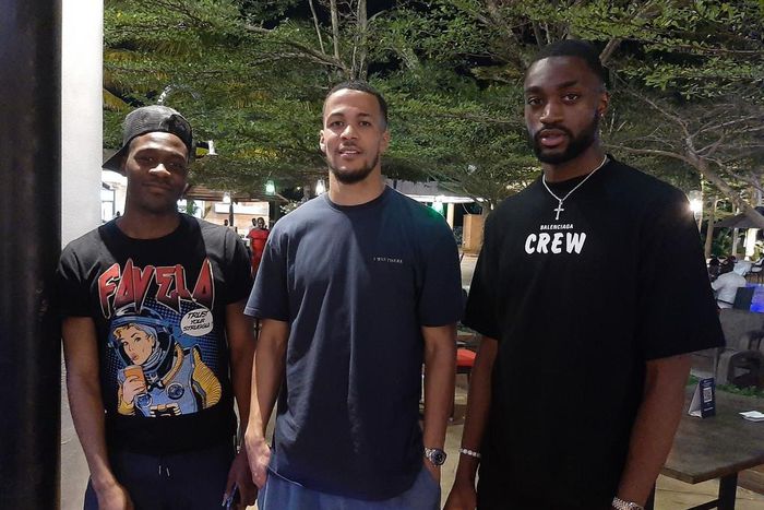 Ola Aina, William Troost-Ekong and Semi Ajayi (Twitter/Super Eagles)