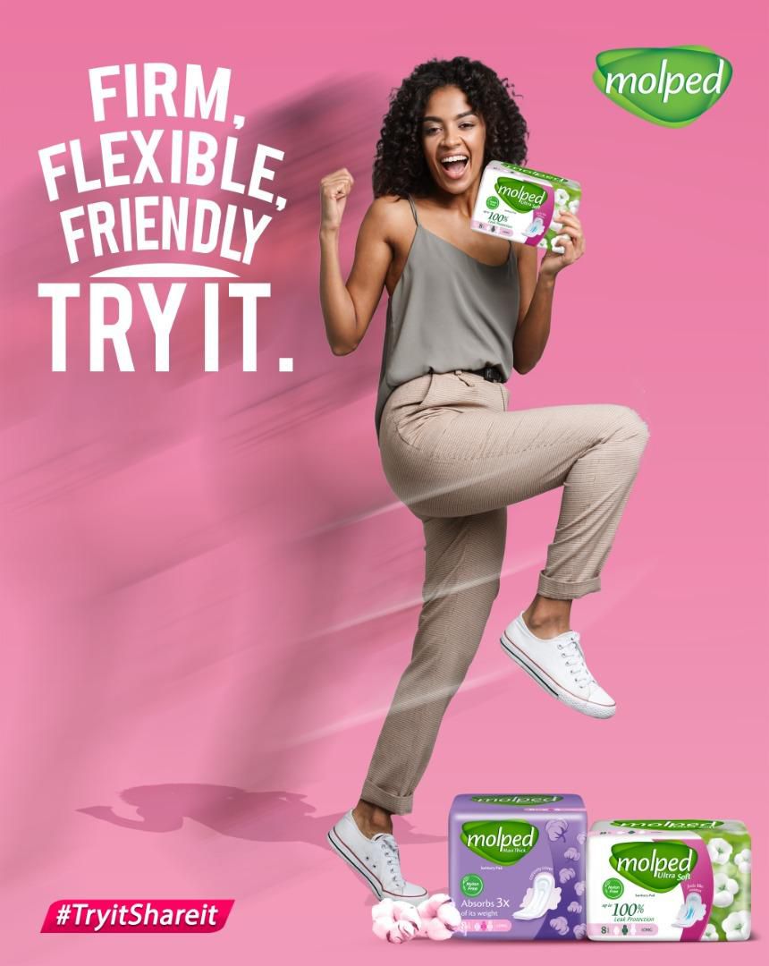 Molped Sanitary Pad bus to visit 10 major cities in Nigeria