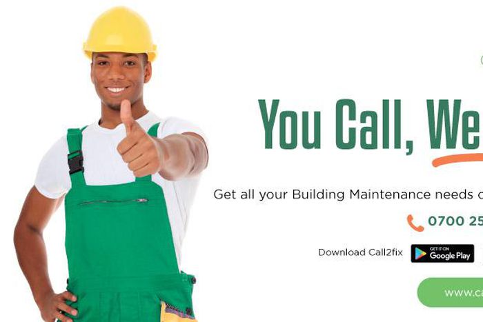 Access over 1,000 professional building repair artisans on Call2Fix App; it’s safe, convenient and affordable