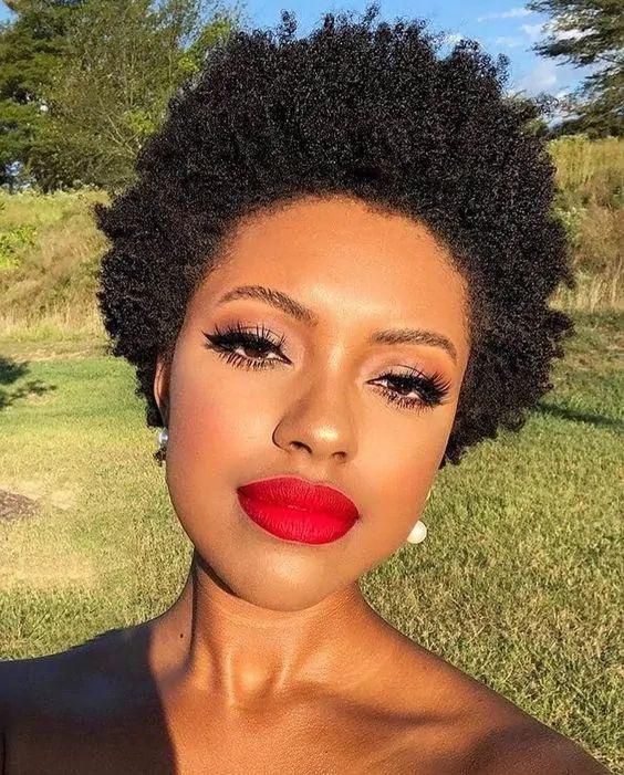 A short fro is always a  good way to go [pinterest]