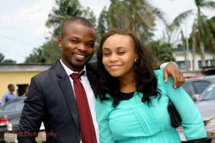 OAP Nedu and his estranged wife Uzor Ohiri [NairaLand]