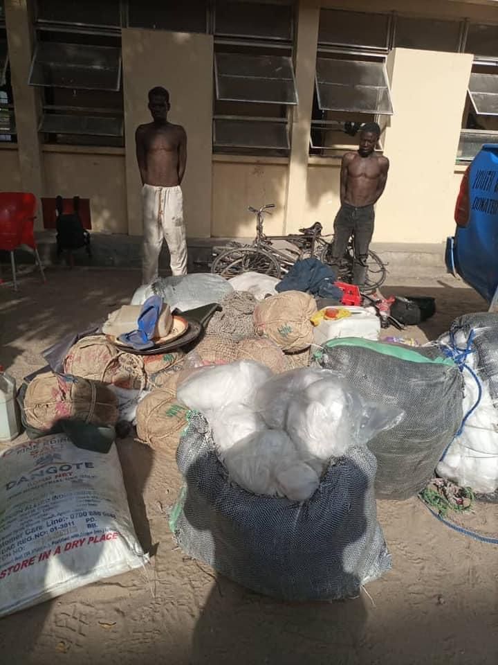 Suspected Boko Haram suppliers arrested by Nigerian Army troops [Nigerian Army]