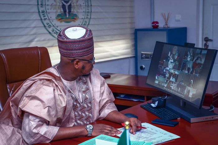 Minister of Communications and Digital Economy, Dr. Isa Ali Ibrahim Pantami. [Presidency]