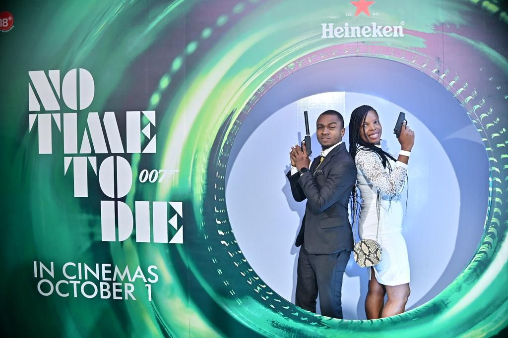 Heineken hosts James Bond No Time To Die movie screening in grand style