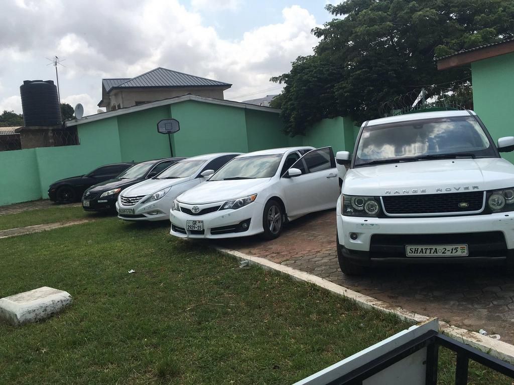 Shatta Wale's cars