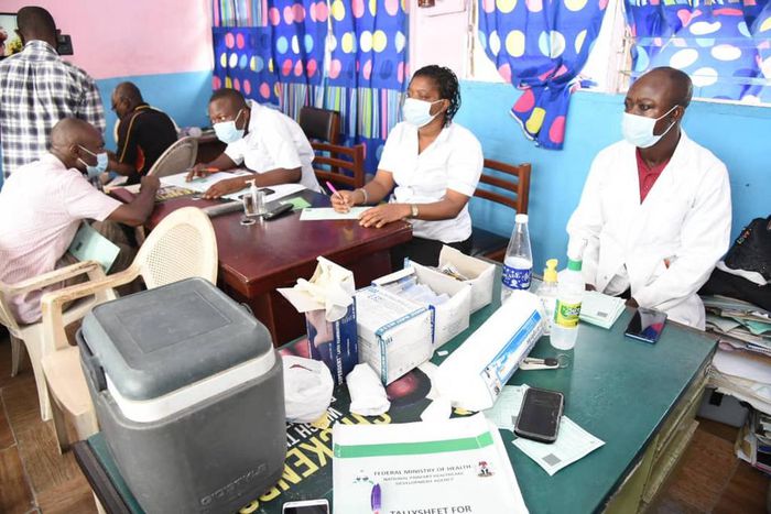 COVID-19 vaccination site at Police Clinic, Falomo in Lagos [LASG]