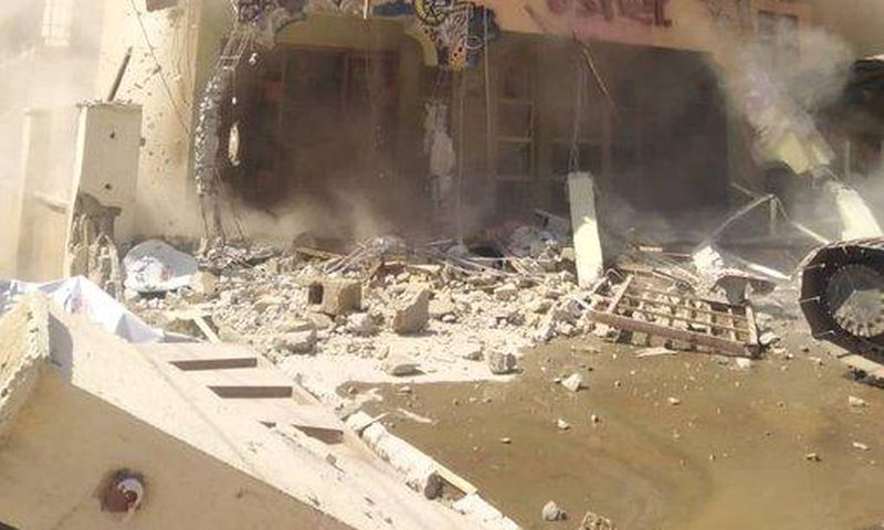 Asher hotel demolished for advertising sex party (Twitter: @KASUPDA_KDSG)