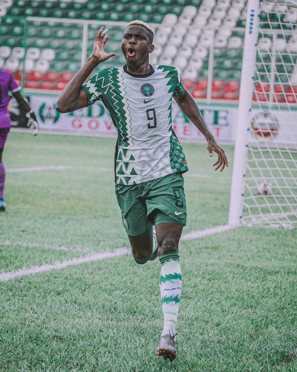 Victor Osimhen (Twitter/Super Eagles)