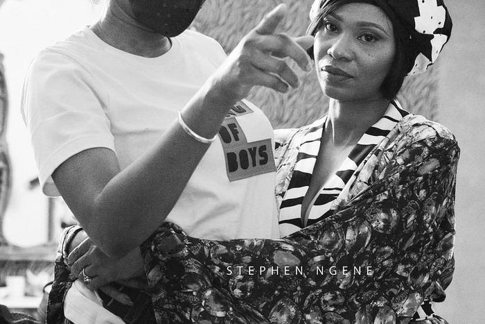 Kemi Adetiba and Nse Ikpe-Etim on the set of King of Boys sequel [Instagram/@nseikpeetim]