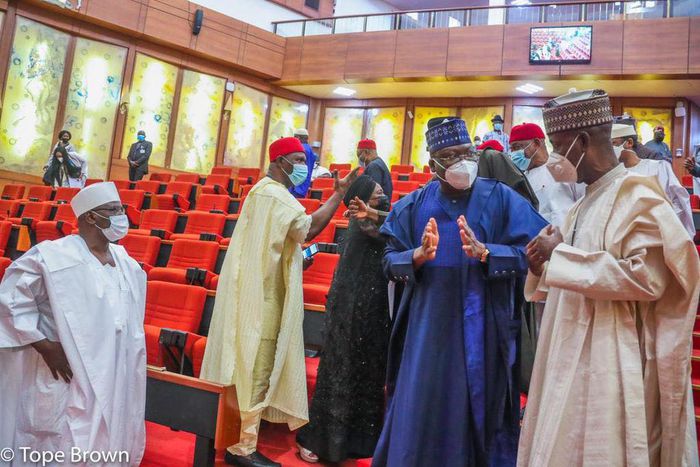 Nigerian senators [Tope Brown]