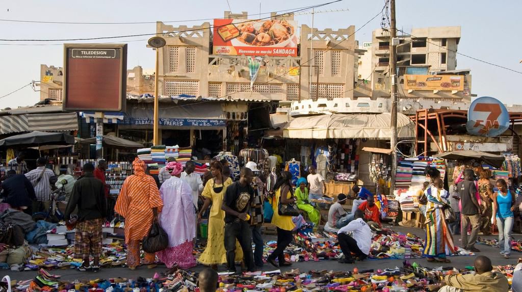 A Senegalese market