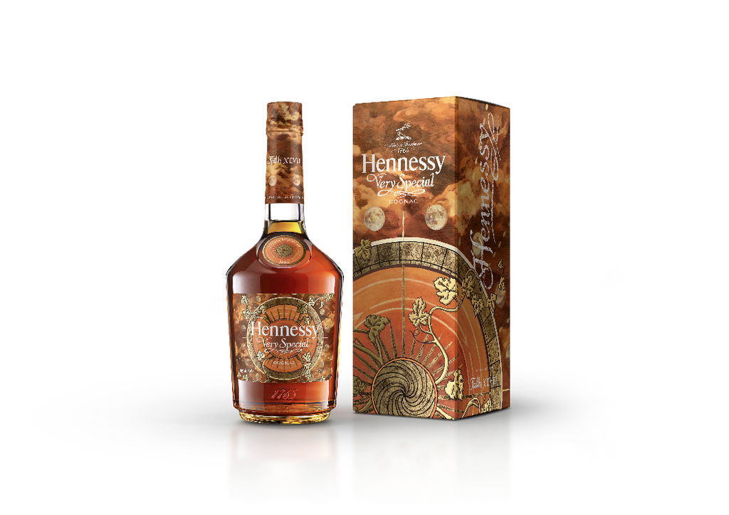 Faith XLVII and Hennessy collaborate. [FaithXLVII]