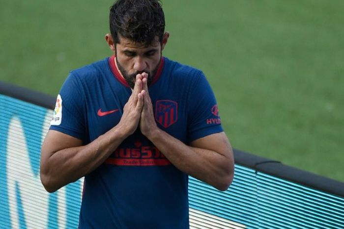 Diego Costa returned to Atletico Madrid in January 2018