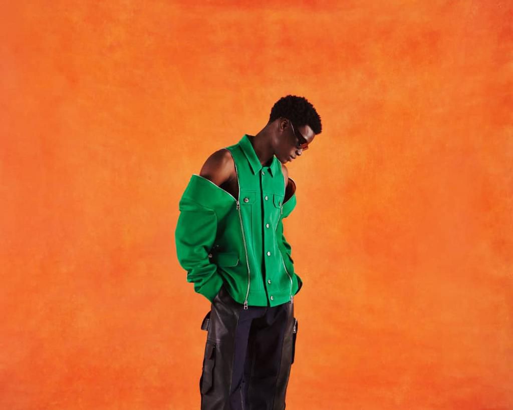 The biker jacket reimagined to be more edgy