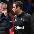 Jose Mourinho (left) is going head to head with Frank Lampard at Stamford Bridge