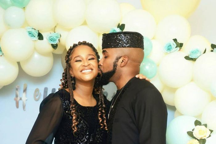 Banky W and Adesua Etomi (Instagram/Adesua Etomi)
