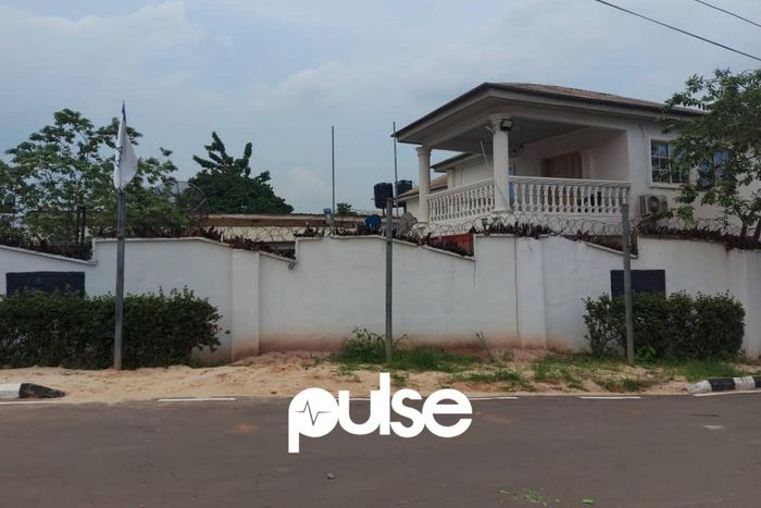 Nnamdi Kanu's house in Afara-ukwu Abia State (Pulse)