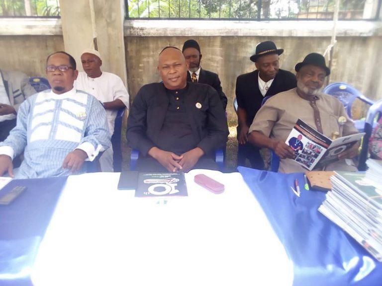 Chief Arthur-Regis Odidika, President of the Nigeria Judaism Community. [NAN]