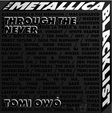Tomi Owo features on Metallica's album. (UMG)