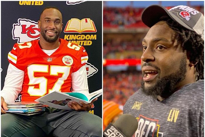 Alex Okafor and Derrick Nnadi (Instagram)