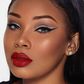 Winged eyeliner can be dramatic or subtle [pinterest]