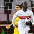 Congolese forward Silas Wamangituka has scored 11 goals for Stuttgart in the Bundesliga this season