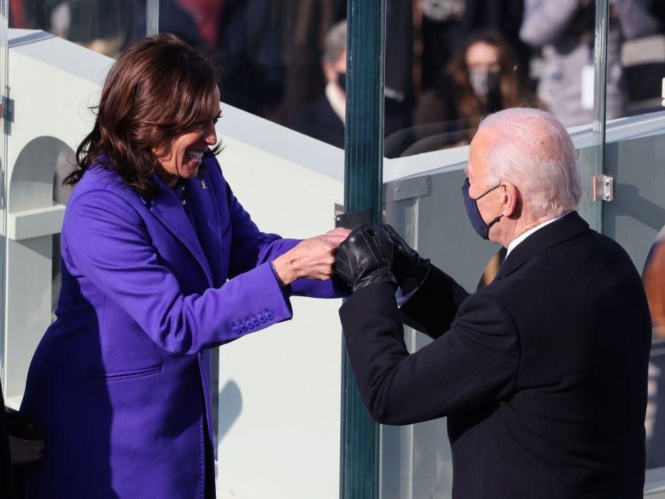 Vice President Kamala Harris and President Joe Biden.