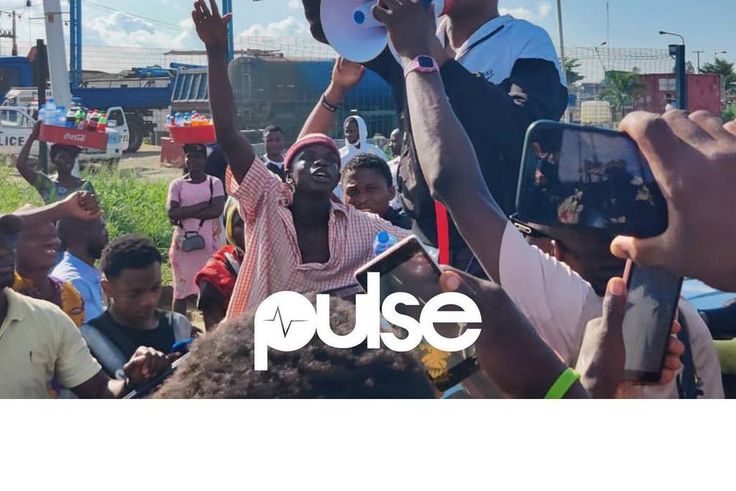 Nigerian music star Small Doctor at the Gani Fawehinmi Park [PULSE]