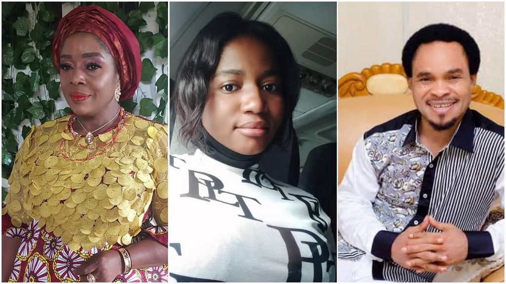 Nollywood actress Rita Edochie, Ada Jesus and Prophet Odumeje [Instagram/RitaEdochie] [Instagram/AdeJesusComedy] [360Dopes]