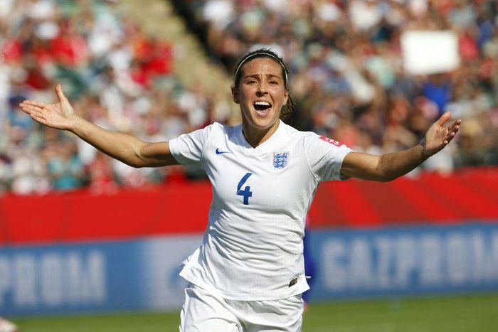 England Women's midfielder Fara Williams