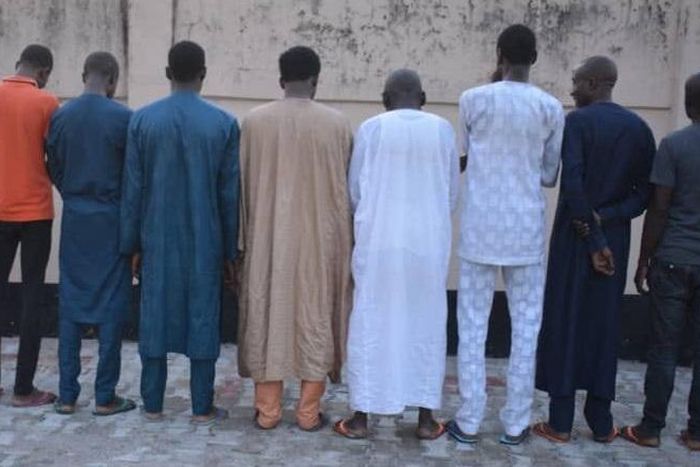The suspects were arrested in the Fagge and Gwammaja areas of Kano State [EFCC]