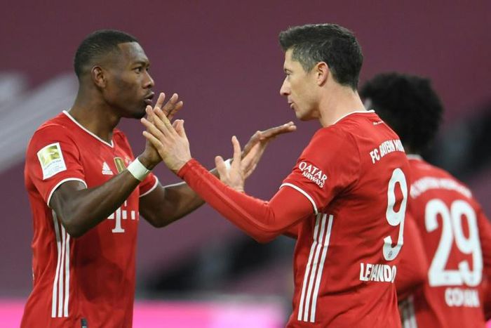 Bayern Munich are unlikely to release David Alaba (L) and Robert Lewandowski (R) for the forthcoming World Cup qualifiers