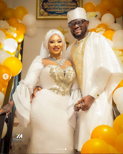 Fatau Dawuda and his wife