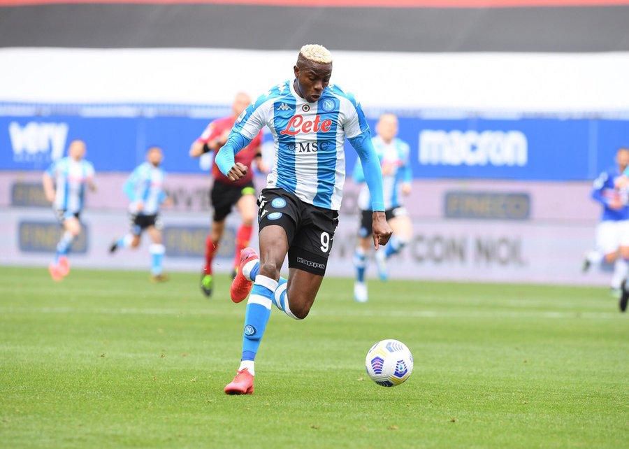 Victor Osimhen (Twitter/Napoli)