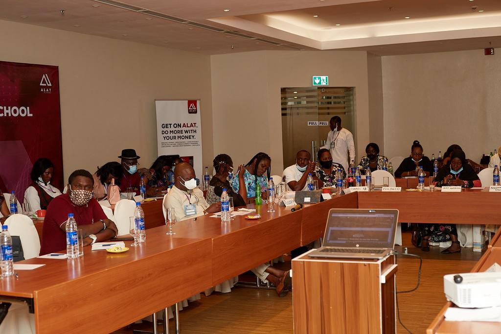 A Cross section of participants at the training