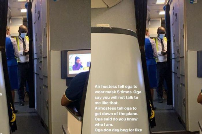 "This is KLM, not Ekiti" - Nigerian ‘next governor’ sacked from airplane for refusing to wear mask