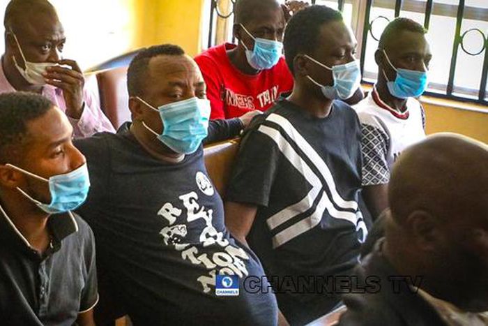 Sowore at the Magistrates court in Wuse Zone 2, Abuja (ChannelsTV)