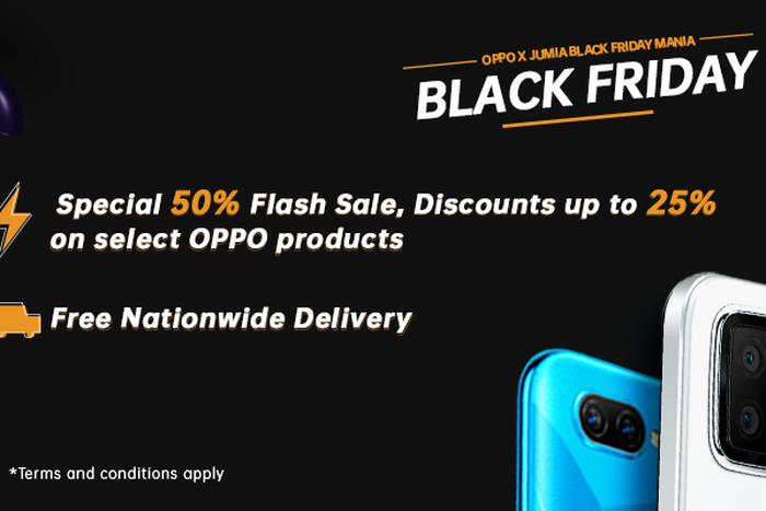 OPPO Black Friday smartphone deals announced: 50% discount flash sale, 25% off select products & free delivery