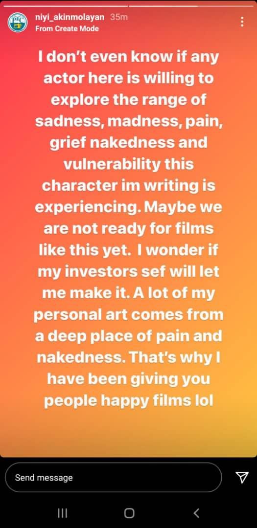 Niyi Akinmolayan's post [Instagram/niyi_akinmolayan]