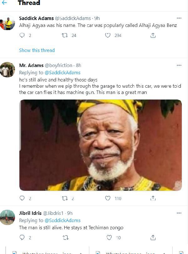 Ghanaian millionaire hides Mercedes Benz in garage for 35 years because of Rawlings