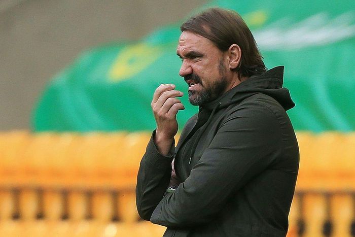 Champions - Norwich manager Daniel Farke's side won the English Championship title on Saturday