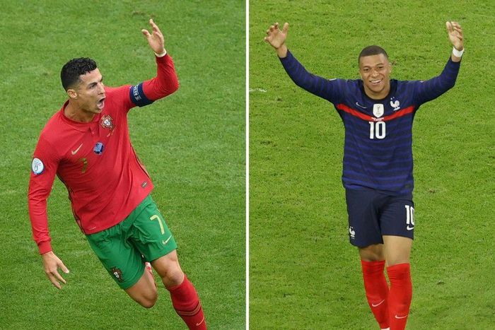 Cristiano Ronaldo and Kylian Mbappe will go up against each other as Portugal play France in Group F