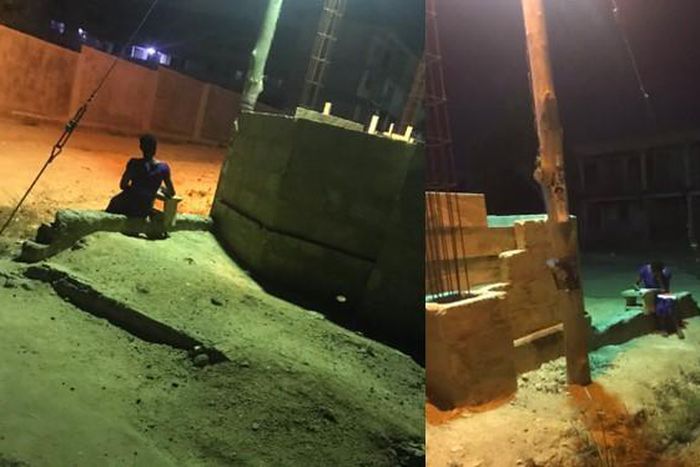 Man seeks support for BECE candidate who has been studying under streetlight for 2 years