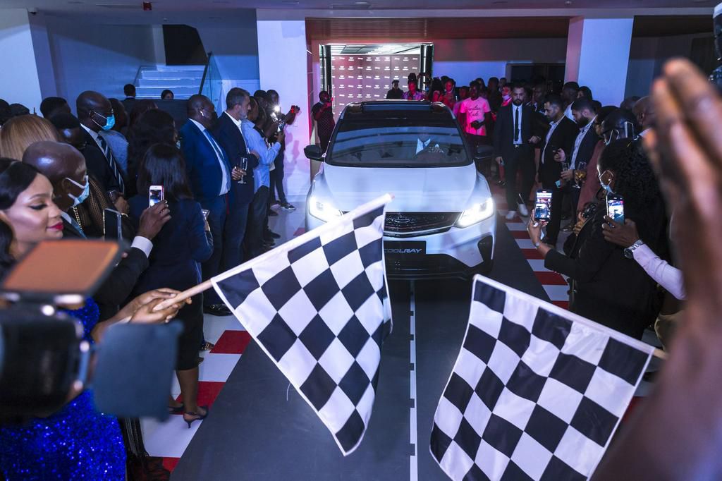 Geely Nigeria just launched a powerful new SUV – Coolray…Mercy, Nengi, Osita Iheme, Cubana Chief Priest were present at the launch
