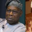 Former President Olusegun Obasanjo and Former Governor of Oyo State, Rashidi Ladoja. (LadunLiadi)