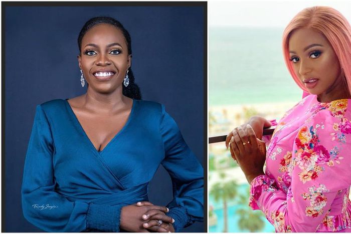 Media personality Shade Ladipo and DJ Cuppy [Instagram/ShadeLadipo] [Instagram/CuppyMusic]