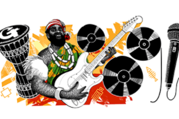 Google honours Oliver De Coque on his 74th posthoumous birthday. (Google)