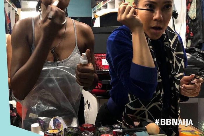 Housemates celebrate after winning first task [Instagram/BigBroNaija]