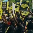 Activists protesting against rape and gender-based violence in Lagos, Nigeria [CNN]
