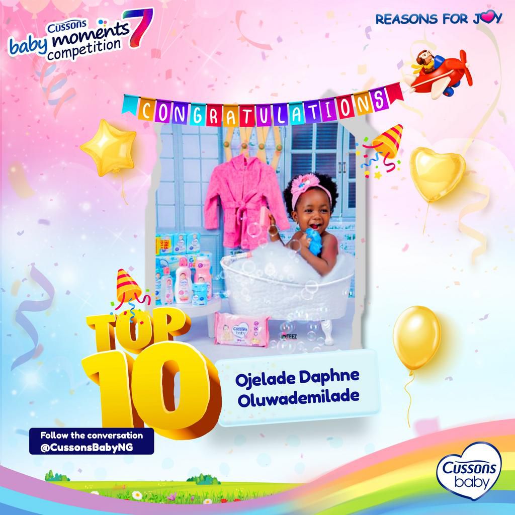 Cussons Baby Moments Season 7 - Meet the top 10 finalists!